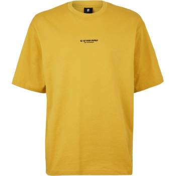 Image 1 of G Star Тениска G Star Logo T-Shirt - Dk Lemon