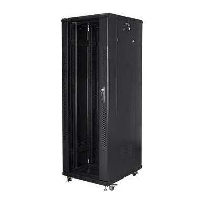 Lanberg rack cabinet 19" free-standing 37U / 600x800 self-assembly flat pack, black (FF01-6837-12B)