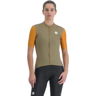 Sportful Checkmate Dark Gold Berry Blue Mix dámsky