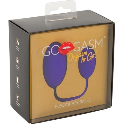GoGasm Vibrating Pussy & Ass Balls