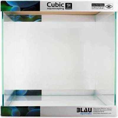 Blau Cubic Aquascaping 35 x 35 x 35 cm, 42 l