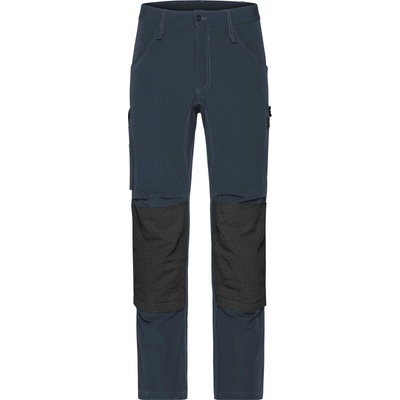 James & Nicholson JN 1813 Slim Line kalhoty strečové, do pasu carbon