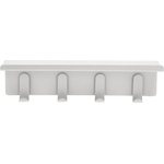 Zone Светлосива стоманена стенна закачалка с рафт 11, 5 cm A-Hallway - Zone (33536)
