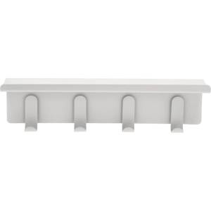 Zone Светлосива стоманена стенна закачалка с рафт 11, 5 cm A-Hallway - Zone (33536)