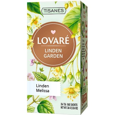Lovaré Čaj Linden Garden 24 sáčků