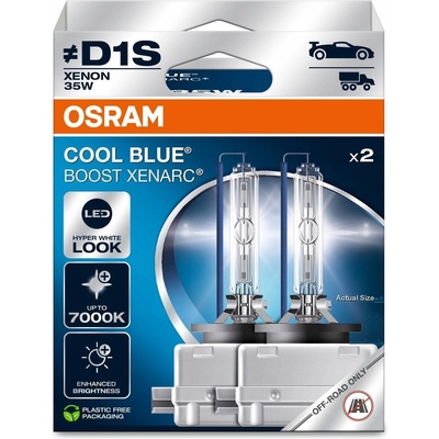 OSRAM XENARC COOL BLUE BOOST Box-02 85V 35W PK32d-2 (D1S)