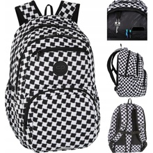 Coolpack Batoh Pick pepit kostkovaný bílo-černý