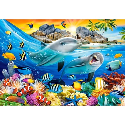 Castorland - Puzzle Dolphins in the Tropics 1000 - 1 000 piese