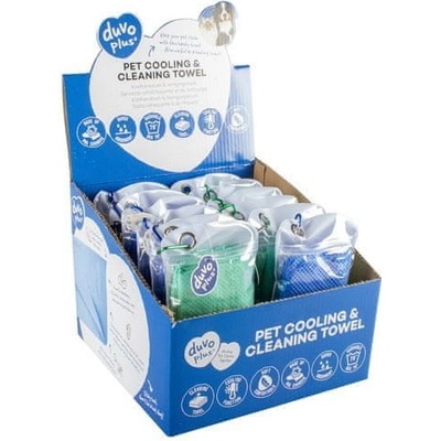 Duvo+ Multifunkční chladící a čistící ručník 64 x 43 cm – Zboží Mobilmania