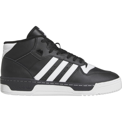 adidas Баскетболни кецове Adidas Men's Rivalry Mid Basketball Trainers - Black