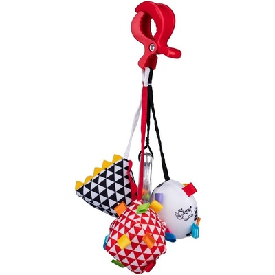 Balibazoo Висулка сензорна с щипка Фигури 80277 (109555)