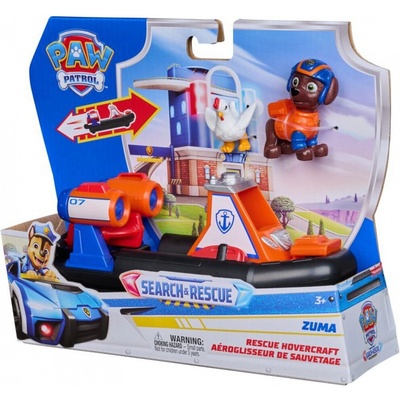 Spinmaster Tlapková patrola Pátrání a záchrana: Zumovo záchranné vznášedlo se 2 figurkami
