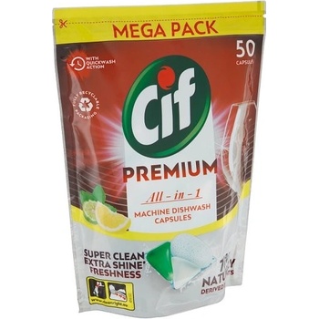 Cif Premium Lemon Tablety do myčky 50 ks
