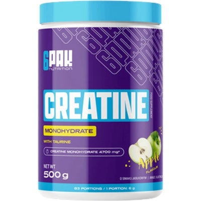 6PAK Nutrition Creatine Monohydrate [500 грама] Ябълка