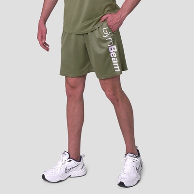 GymBeam Мъжки шорти Mesh Essence Green XL