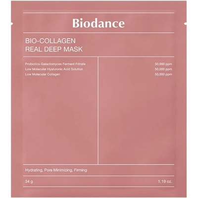 Biodance Маска за лице с колаген, ниацинамид и хиалуронова киселина Biodance Bio-Collagen Real Deep Mask (360834)