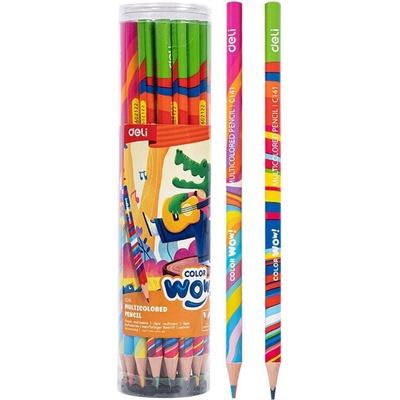 Deli Group Co Ltd pastelka multicolor Wow Delitec141 mix 661525