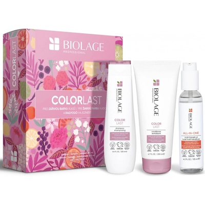 Biolage Color Last šampon Color Last 250 ml + kondicionér Color Last 200 ml + olej na vlasy All-In-One Multi-Benefit Oil 125 ml