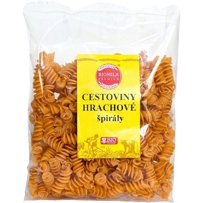 Biomila Cestoviny hrachové špirály Bio 250 g