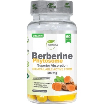 Grewia Berberine Phytosome Superior Absorption 500 mg [60 капсули]