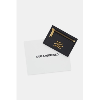 KARL LAGERFELD Кожен калъф за карти Karl Lagerfeld K/AUTOGRAPH (B1W32073)