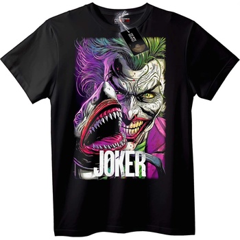NOONEBRAND Тениска Джокер Акула - 7XL, Black