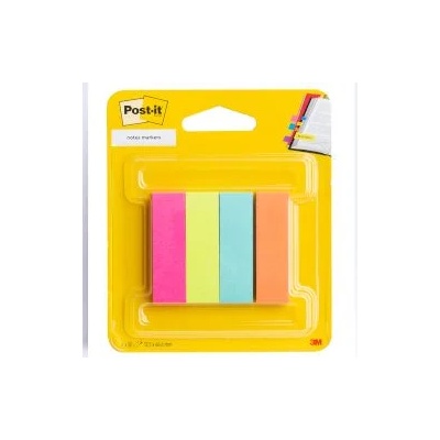 Post-it Индекси 12.7х44.4мм Pop 4 х 50 листа
