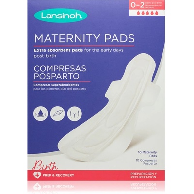 Lansinoh Maternity Pads 0-2 weeks дамски превръзки за след раждане 10 бр