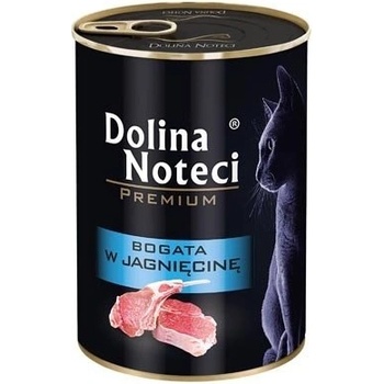 Dolina Noteci Premium за котки, богат на агнешко месо, 400 г