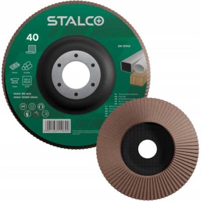 Stalco Lamelový brúsny kotúč 125 x 22,2 mm S-62247