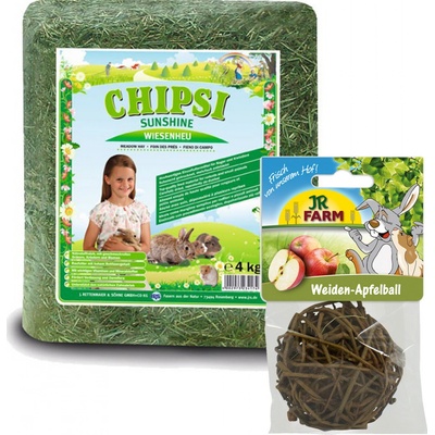 Chipsi Sunshine luční seno 4 kg