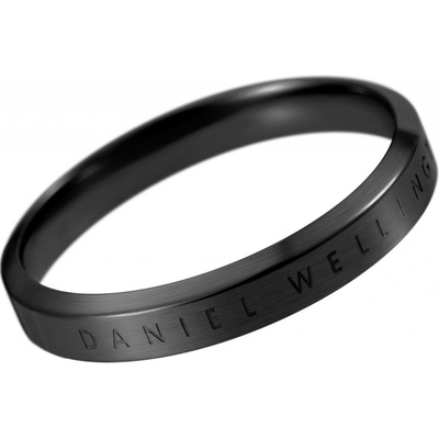 Daniel Wellington Originální černý prsten Classic DW00400