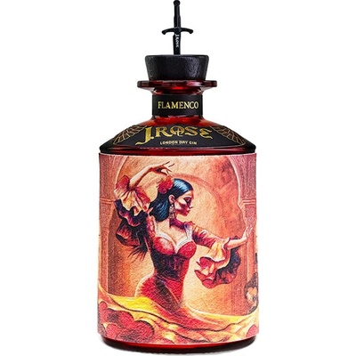 J.Rose London Dry Artisan Gin Flamenco 43% 0,7 l (holá láhev)
