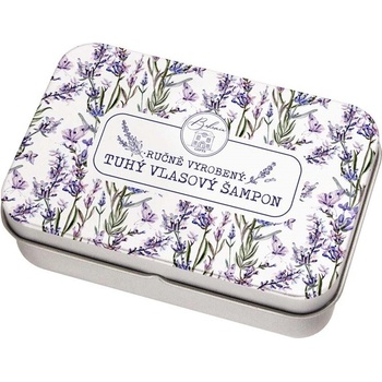 Bohemia Gifts Tuhý šampon v plechovém obalu Levandule 80 g