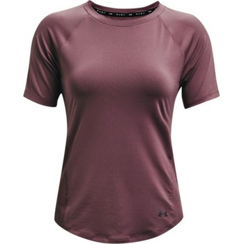 Under Armour Дамска тениска Under Armour Women's UA Rush HeatGear Mesh Short Sleeve - Лилав