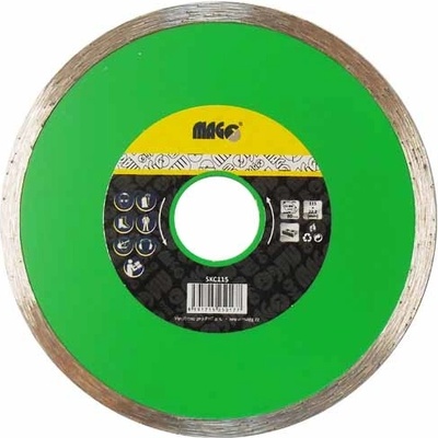 Super diamantový kotouč celoobvodový 115x1,8x22,2mm SKC115 115x1,8x22,2mm dlažba, cihly