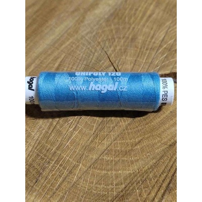 Polyesterové nitě Unipoly návin 100 m 563 Air Blue