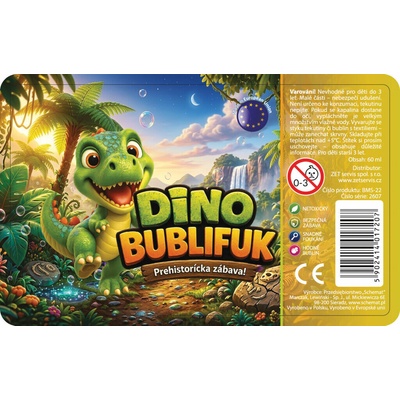 Bublifuk 60ml BMS 22 Dino