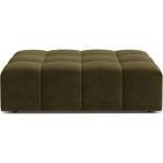 Cosmopolitan Design Кадифена табуретка в цвят каки Chicago - Cosmopolitan Design (COS_POUF_51_F1_CHICAGO2)