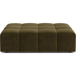 Cosmopolitan Design Кадифена табуретка в цвят каки Chicago - Cosmopolitan Design (COS_POUF_51_F1_CHICAGO2)