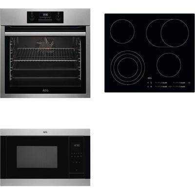 Set AEG BCS331150M + HK654070IB + MSB2547D-M