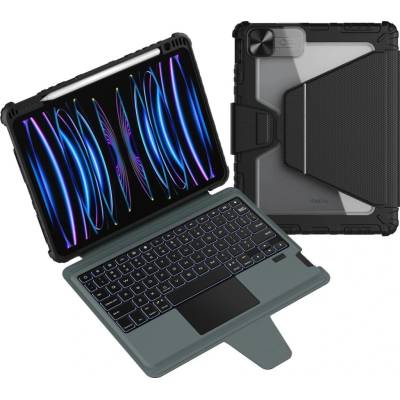 Nillkin Bumper Link Keyboard Case Backlit Version iPad Air 10.9 20/Air 4/Air 5/Pro 11 20/22 6902048276826 Black