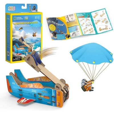 CubicFun 3D пъзел National Geographic STEM Парашут с изстрелвачка (1011093F)