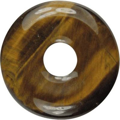 Milujeme Kameny Tygří oko - donut P88 cca 2 cm