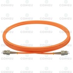 Conneu SC-SC дуплексна пач корда, мултимод OM2, 3 мм. , оранжева, Conneu (15 м) (CNFJ-SCSCOM2DOR3mm-15)