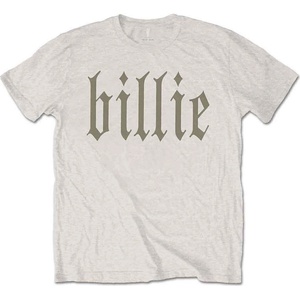 Billie Eilish Billie 5 (Back Print) Тениска с къс ръкав Natural XL (BILLIETS28MNAT04)