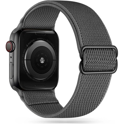 Tech-Protec Текстилна каишка за Apple Watch 42мм, 44мм, 45 мм, 46 мм, Ultra, Ultra 2 49 мм - Tech-Protec Mellow Adjustable Band (сив) (THP703GRY)