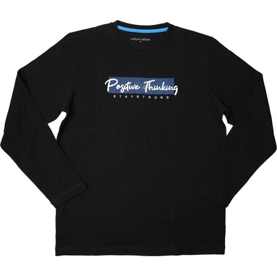 Wolf pánské triko S2372B černé