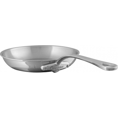 Pánev M'COOK s nerezovou rukojetí 24 cm - MAUVIEL Nerezová pánev s litým nerezovým rámem a vylévacím okrajem z kolekce M'COOK 24 cm - MAUVIEL