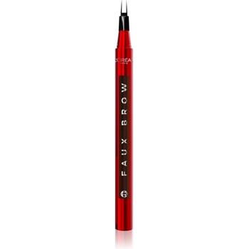 L'Oréal Infaillible Faux Brow маркер за вежди цвят Dark Bruentte 1ml